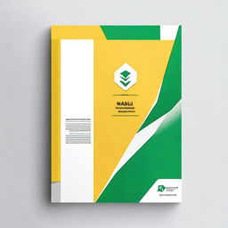 A professional and clean report cover for Nabil Bank Limited's Data Sanitization Project Completion Report