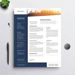 Create a generic cover page