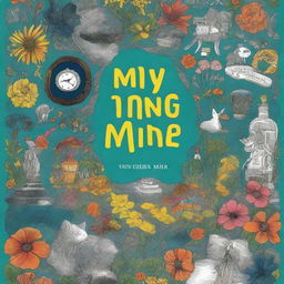 A captivating book cover titled 'My Life My Mine'