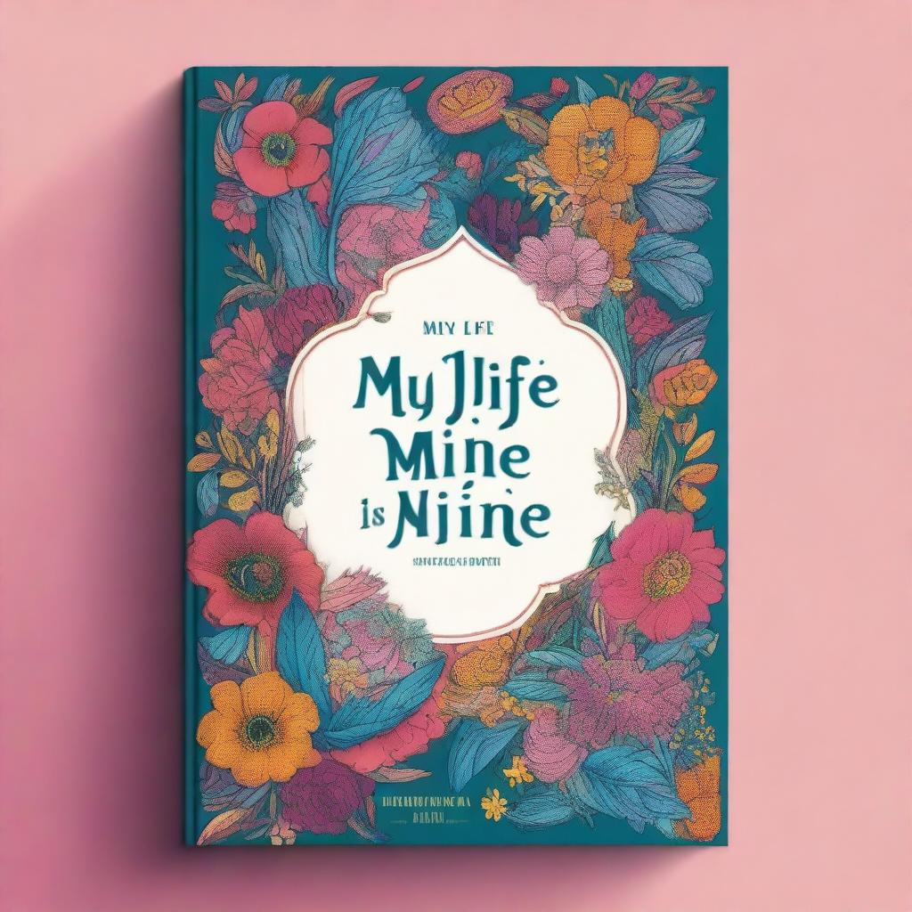 A captivating book cover titled 'My Life is Mine'