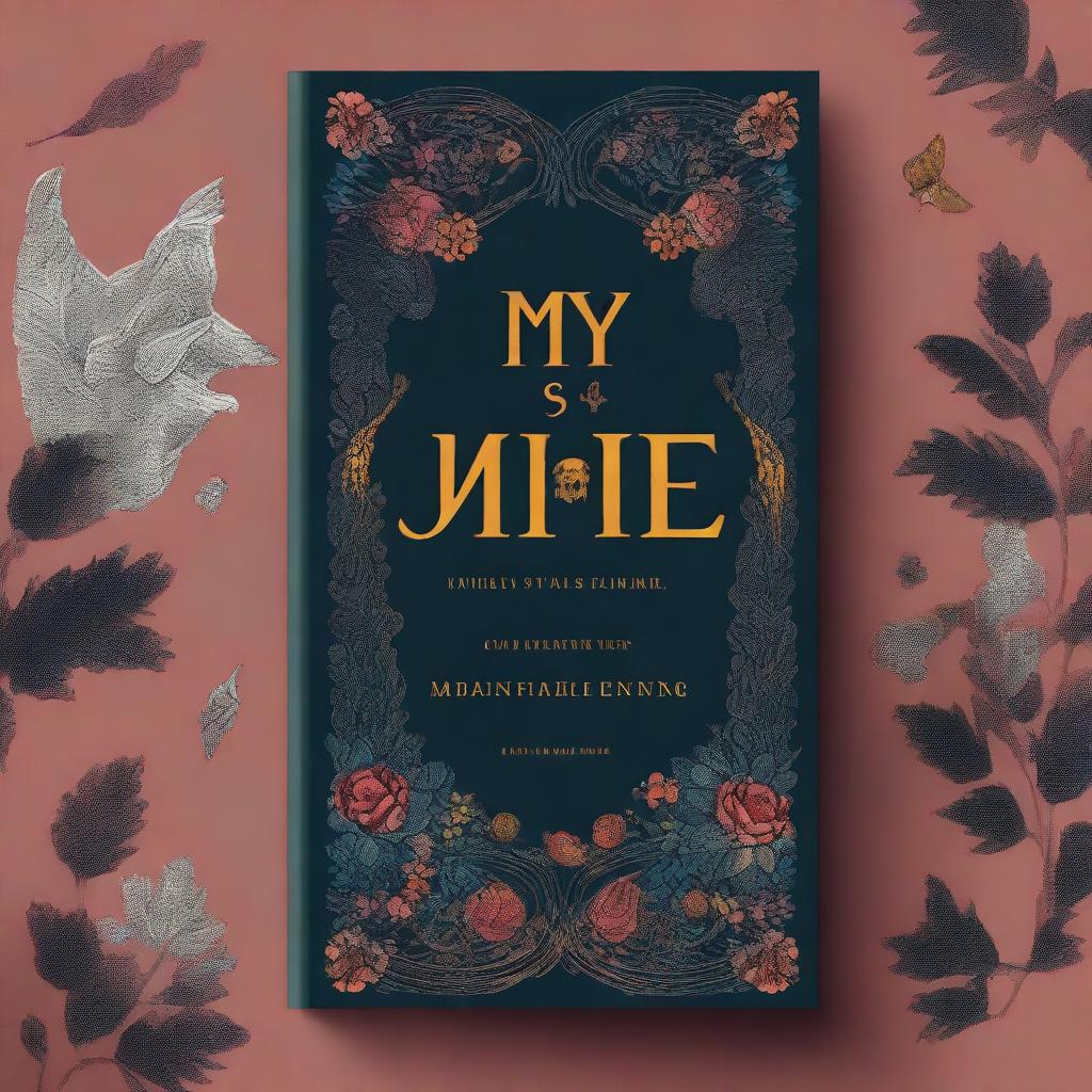 A dark-themed book cover titled 'My Life is Mine'