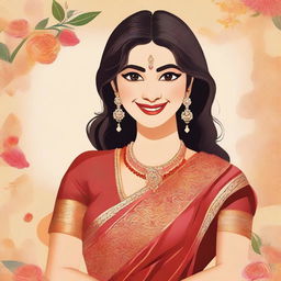 Create an image of Babita ji, a beloved character known for her grace and beauty