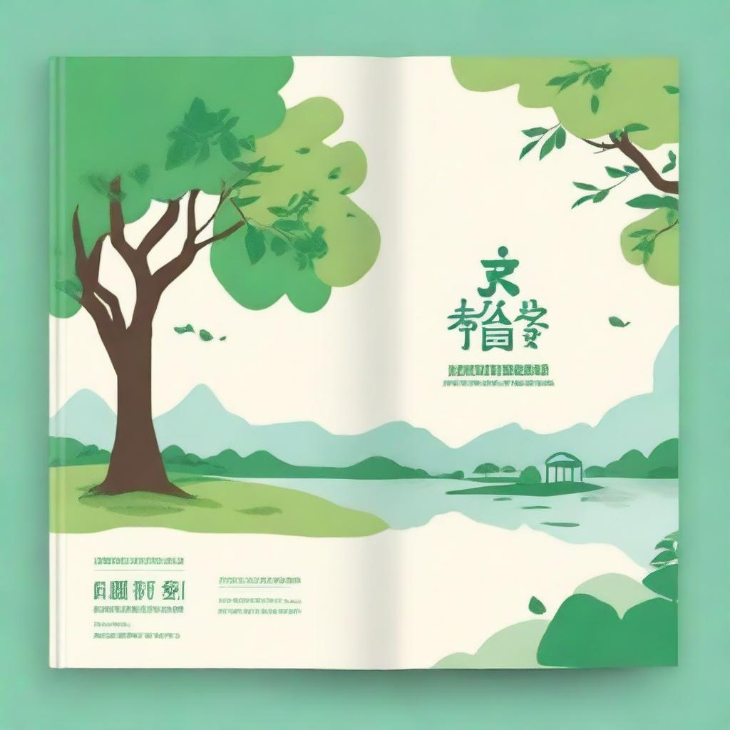 Design a book cover for '大学生心理健康教程', a guide on college students' mental health