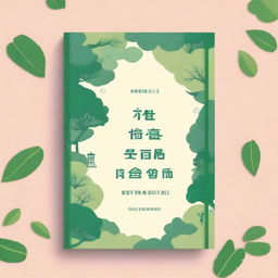 Design a book cover for '大学生心理健康教程', a guide on college students' mental health