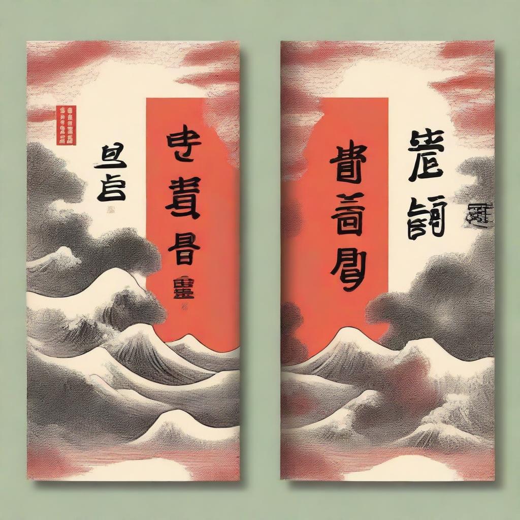 Design a book cover for a series titled '民国风度'