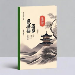 Design a book cover for '唐代长安与西域文明' without any text on the image, leaving a blank space for the title