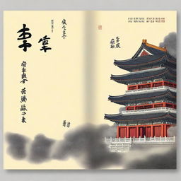 Design a book cover for '唐代长安与西域文明' without any text on the image, leaving a blank space for the title