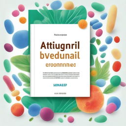 Create a book cover for an academic book about antifungal medicines