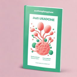 Create a book cover for an academic book about antifungal medicines