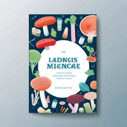 Design a book cover for a book about medicines against fungi