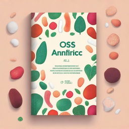 Design a book cover for a book titled 'OS ANTIFÚNGICOS' about medicines against fungi