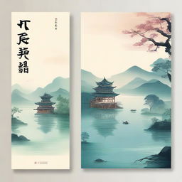 Design a captivating book cover for a Wuxia novel set in the Murim world