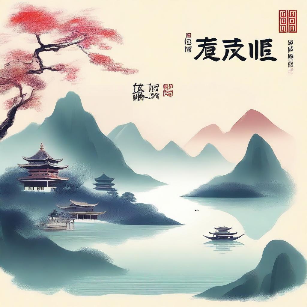 Design a captivating book cover for a Wuxia novel set in the Murim world