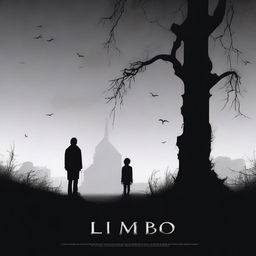 Create a movie poster for a film titled 'LIMBO'