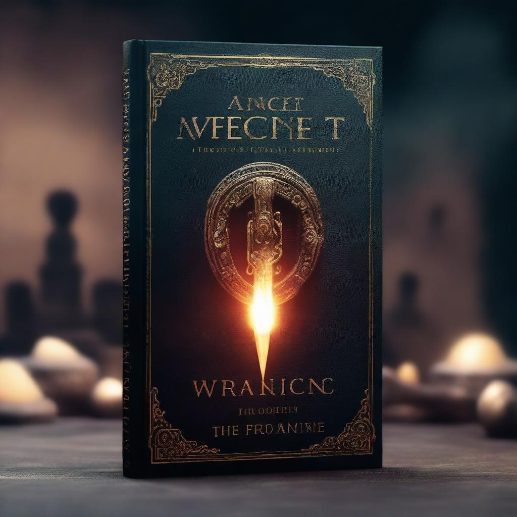 A book cover for a novel titled 'The Ancient Weapon'