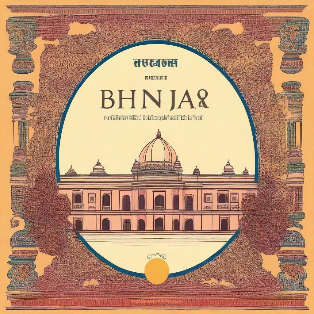A cover page for a school project titled 'Echoes of Bihar'