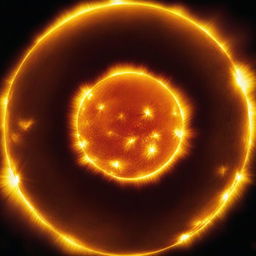 A high-resolution image of the Sun, showing its surface in great detail