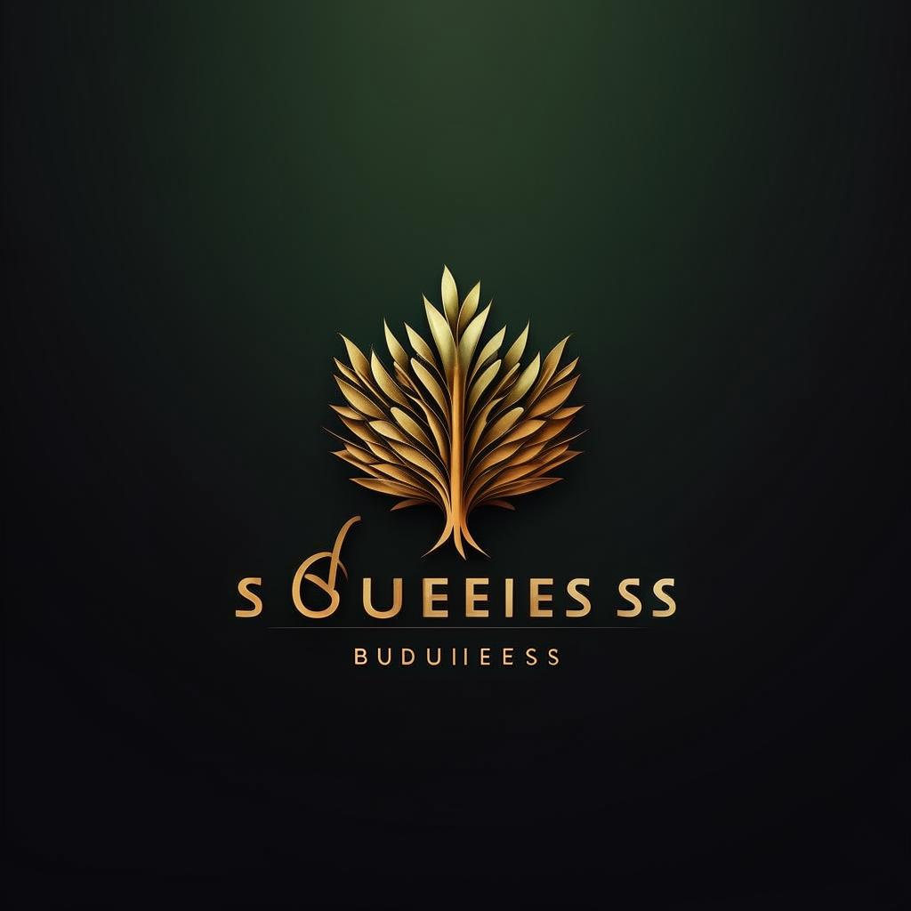 Logo for a company named 'Boundless Success' using an elegant, professional font