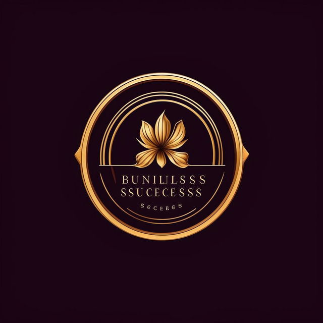 Logo for a company named 'Boundless Success' using an elegant, professional font