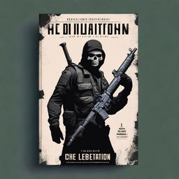 Create an astonishing plain book cover with the title 'The Liberation Code'