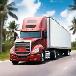 Create a cover for an e-book entitled 'Best Practices for Handling Commercial Truck Crash Cases in Florida'