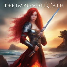 Create a realistic book cover for 'The Immortal Oath'