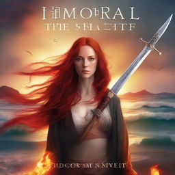 Create a realistic book cover for 'The Immortal Oath'