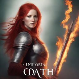 Create a realistic book cover for 'The Immortal Oath'