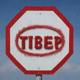 An octagonal stop traffic sign featuring a vivid red blood droplet pierced by glistening sugar crystals. The phrase 'DiabetesStopper.com' is gracefully inscribed at the bottom of the sign.