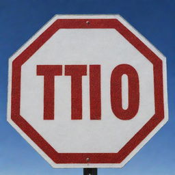 An octagonal stop traffic sign with a glistening red blood droplet at the center pierced by shimmering sugar crystals.