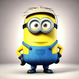 A strange and unusual Minion from the Despicable Me series