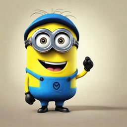 A strange and unusual Minion from the Despicable Me series