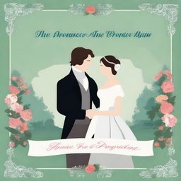 Create a poster for the classic novel 'Pride and Prejudice