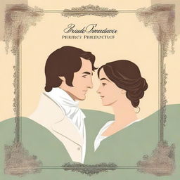 Create a poster for the classic novel 'Pride and Prejudice