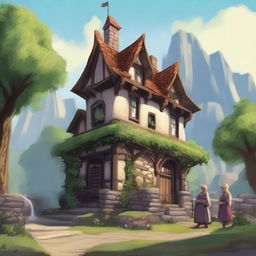 The players begin in the small town of Windale, known for its picturesque scenery and friendly inhabitants