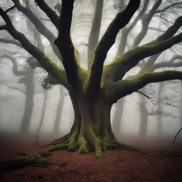 The Whispering Woods is a dense forest filled with hidden dangers and mystical secrets