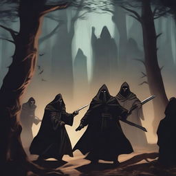 The players are ambushed by cultists of the Shadow King while investigating the disappearances