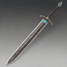 The Blade of the Dawn is a powerful sword with an elegant design, its blade shimmering with a mystical glow