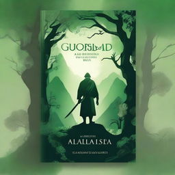 Create a book cover for a novel titled 'Guardião das Almas: Segredos de Jirisan'