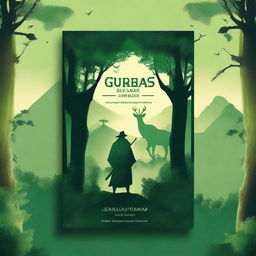 Create a book cover for a novel titled 'Guardião das Almas: Segredos de Jirisan'