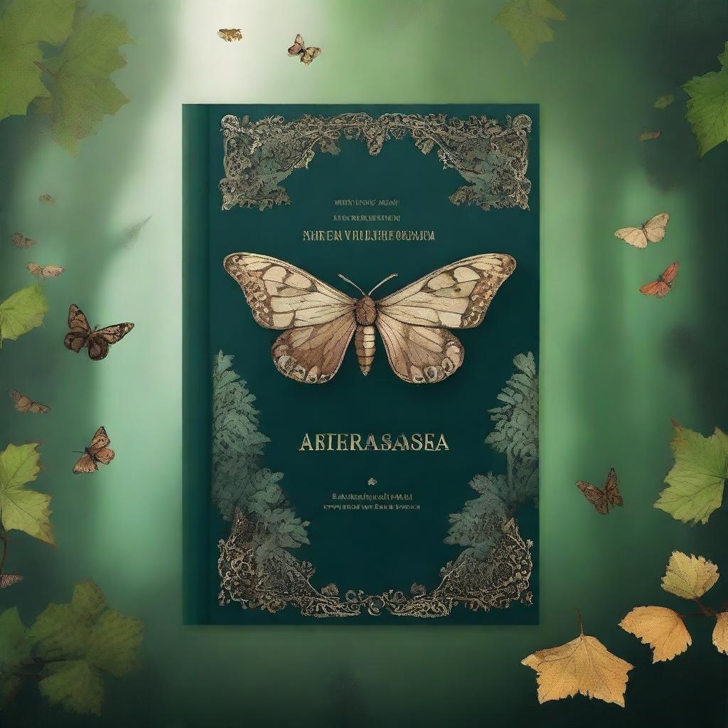 Create a book cover for a novel titled 'Guardião das Almas: Segredos de Jirisan' by Letícia Viega