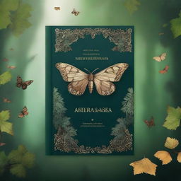 Create a book cover for a novel titled 'Guardião das Almas: Segredos de Jirisan' by Letícia Viega