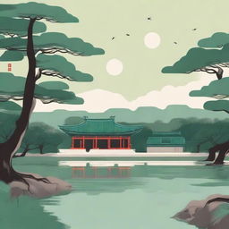 Create a book cover featuring a sanctuary located in Seoul, North Korea