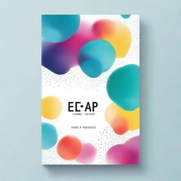 Create a book cover that is colorful but calm, with simple patterns