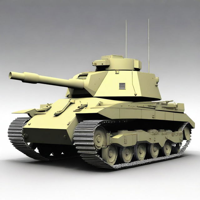 Design a modern tank destroyer with no turret