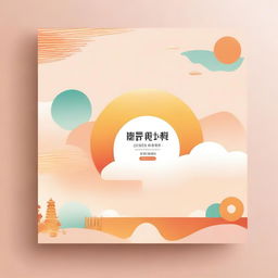 Create a commercial plan cover for '晨曦美味早餐坊'