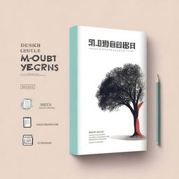 Design a generic book cover page that is visually appealing and professional