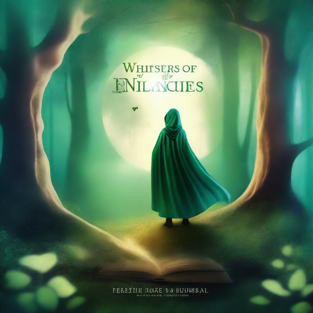 Create a captivating book cover with an enchanting and mystical theme