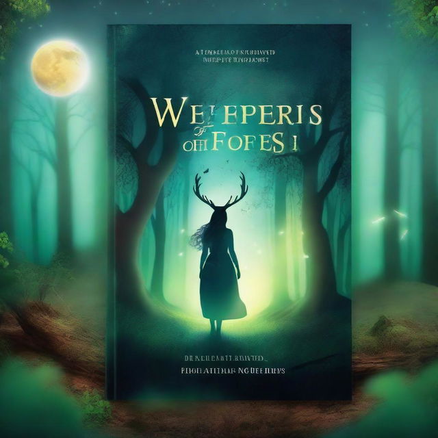 Create a captivating book cover with an enchanting and mystical theme