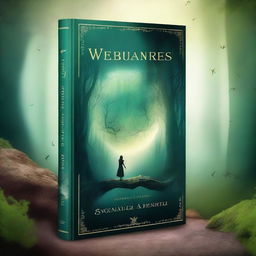 Create a captivating book cover with an enchanting and mystical theme